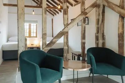 Image de 5 Henham Barns, Henham Park nr Southwold, Suffolk, Nr34 8aq, Oak framed style oasis in Country Suffo