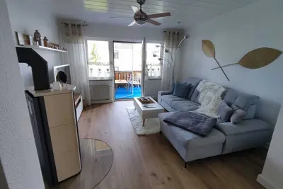 Family-friendly apartment to feel good with flair and a large balcony