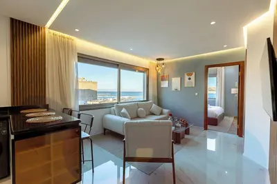 Image de Luxurious Studio with Spectacular Mediterranean Views in Tangier's Marina Bay!