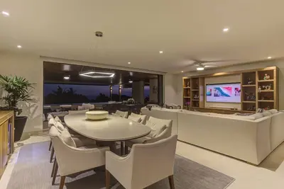 Image de Oceanview upscale Punta Mita condo w/ breakfast cooking +6seat GolfCart included
