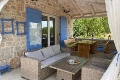 Image de Maison de vacances avec la piscine Puljane, Krka (K-23038)