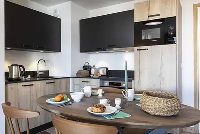 Image de Wifi, à 40m des pistes de ski, remise en forme, sauna, hammam, parking, télévision, casier à ski