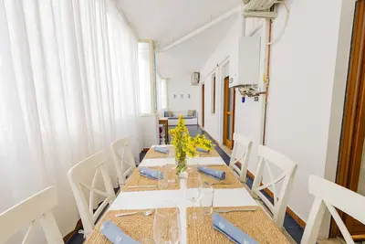 Comfy Sea View Apt. with Covered Balcony & Parking