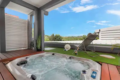 Villa T3 Cosy Jaccuzi au Gosier