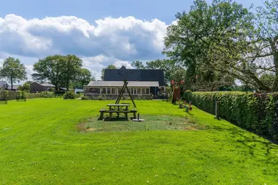 Maison de vacances de luxe avec grande véranda