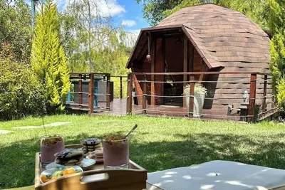 Image de Glamping Tipo Domo Inmerso en la Naturaleza Rodeado de Fauna y Mucha paz