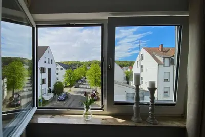 Image de Schölerberg Apartment mit Tiefgaragenparkplatz und Kingsize-bett