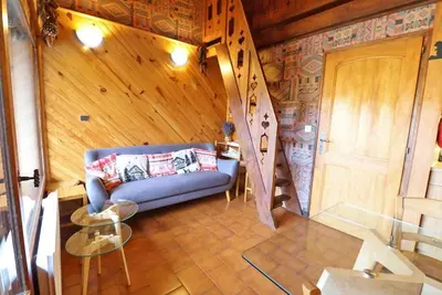 Image de 1er étage, balcon, casier à ski, 45m², Les Gets
