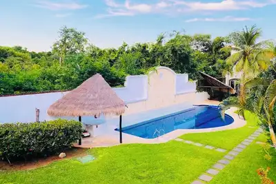 Image de Magnifique Villa Basique Pour 8 Personnes Avec Piscine Playacar Phase 2