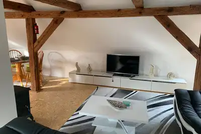 Image de Attic apartment Muttis StĂĽbchen - two-room vacation apartment with eat-in kitchen