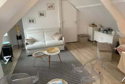 Image de Appartement 2 personnes au cœur de Cabourg et possibilité de 2 supplémentaires.