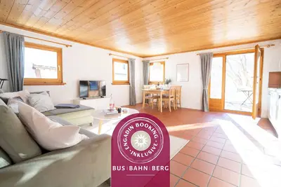 Image de Chasa Fabulusa: Modern 2. 5-room apartment in the centre of Ftan