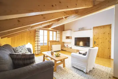 Image de Chasa sur Chafarrer: Lovely 2. 5 attic apartment in Guarda.
