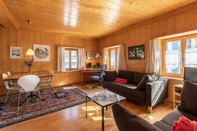 Image de Chasa Tredeschin: Holiday flat with style in the village centre of Sent