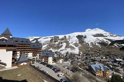 Image de 7ème étage, télévision, casier à ski, 42m², Les 2 Alpes
