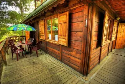 Image de Chalet au bord du lac Tajty, Sentier des Mazures