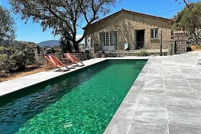 Image de Villa  A  Muredda, piscine chauffée et vue mer