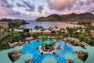 Image de Marriott's Kauai Beach Club Resort & Span, Hawaii, Li, Beachfront
