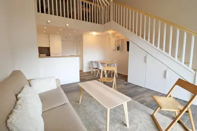 Image de 3ème étage, balcon, casier à ski, 50m², Les Gets