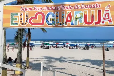 Image de Cantinho da Felicidade, Ap pé na Areia há 01 Quadra da Praia Enseada no Guarujá