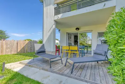 Image de Appartement Croisic' avec terrasse privée, jardin privé et Wi-Fi