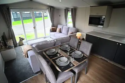 Image de Luxury Lodge Longridge. Forest of Bowland, Ribble Valley. Pet friendly. Pool.