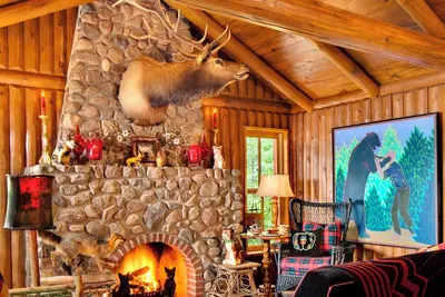 Image de Experience Lakeside Luxury At Maple Cabin: Your Idyllic Retreat In Star Lake, Wi