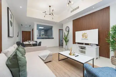 Image de Apt. chic avec 2 lits dans le centre commercial