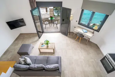 Image de Boutique villa for 7 people, new build, sea view, close to the beach