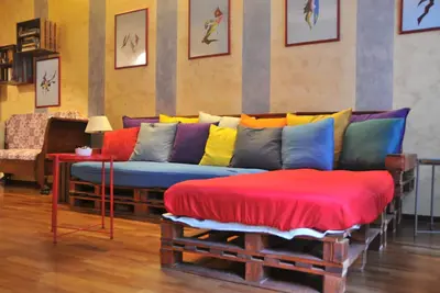 A \"dip\" from the Aquarium: cozy apartment ideal for 7 people
