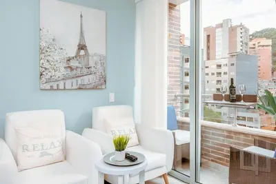 Image de 2024 New boutique 2b/1b balcony condo in famous Parque de Sabaneta