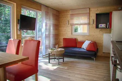 Image de Ferienhaus \"Am Sandstein\" mit Beheizter Steinterrasse