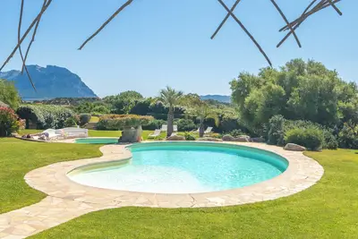 Image de Maison de vacances 'Villa Cactus, Costa Corallina' avec vue sur la mer, Wi-Fi et climatisation