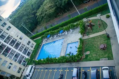 \"Enjoy Mountain-view apartment: pool, furnished for perfect stays. \"! ! ! !