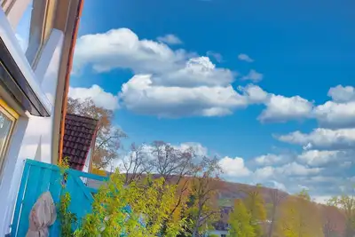 Image de Bright maisonette apartment with dream balcony in the Franconian Lake District
