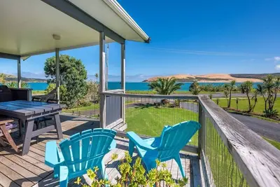 Image de Northland\/Hokianga\/Opononi\nStunning beach house for sunset\nOrca