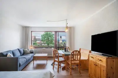 Image de Appartement \"Seehenswert\" avec vue sur la montagne, piscine partagée et Wi-Fi
