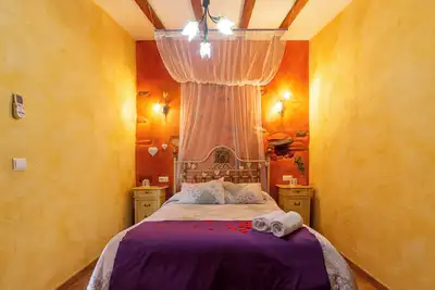 Maison de vacances 'Casa Rural Jaraiz Vip' avec vue sur la montagne, piscine partagée et Wi-Fi