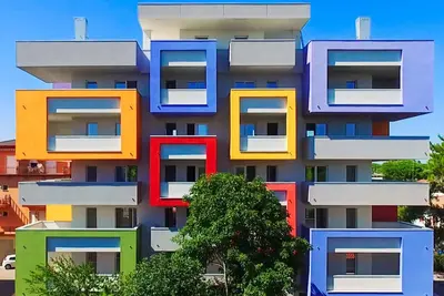 Image de Appartement de vacances avec balcon et climatisation