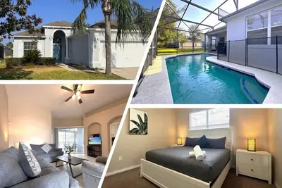Image de Minnie's hideaway -  Amazing Villa 4Bd w/Pool in a Gated Community 24 hs. (160mhh)