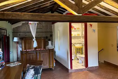 Former art studio in the heart of the medieval district