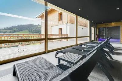 Image de Wifi, 200m du centre station, remise en forme, piscine, sauna, hammam, terrasse, balcon, parking