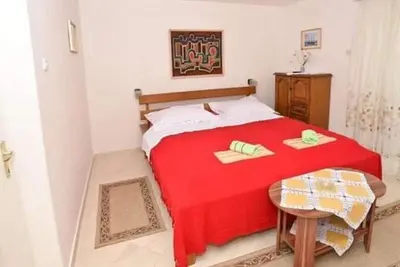 Image de Appartement de deux chambres avec le balcon et la vue sur le mer Brela, Makarska (A-22910-b)