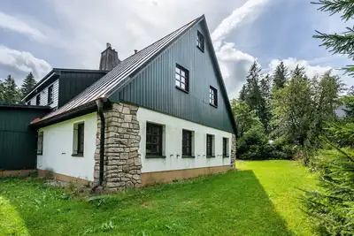 Image de Maison de vacances 'Ferienhaus Henneberg' avec terrasse privée, jardin privé et Wi-Fi