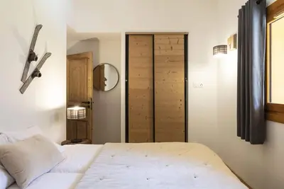 Image de Wifi, remise en forme, sauna, hammam, terrasse, balcon, parking, télévision, casier à ski, 58-63m²
