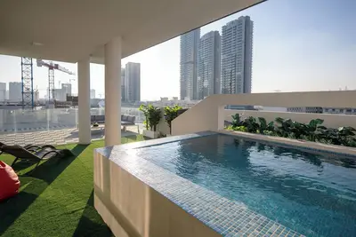 Image de New Luxury Appart 2 Bed Private Pool 6 pers Oxford 212 Jvc Dubai