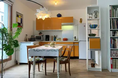 Image de Appartement Duplex Avec Terrasse, Transports à 3 Min, Basilique et Jo