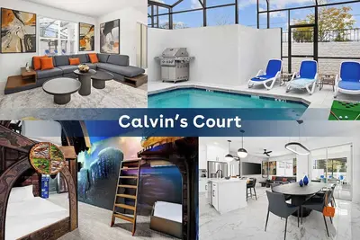 Image de Calvin's Court | Cozy Villa w/ Top Amenities, Pvt Pool & Dragon Br - Near Disney