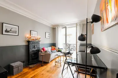 Image de Charmant appartement avec 2 chambres à Montmartre Près du mur des “Je t’aime”