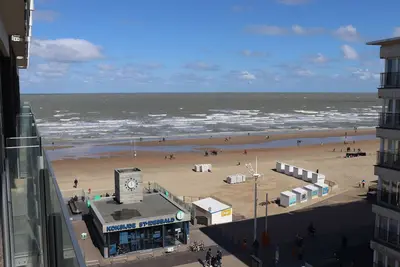 Image de Nice studio with lateral sea view right at the beach